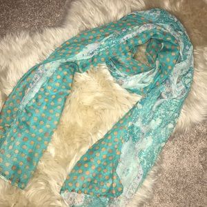 Cute Polka Dot & Paisley Women’s fashion scarf